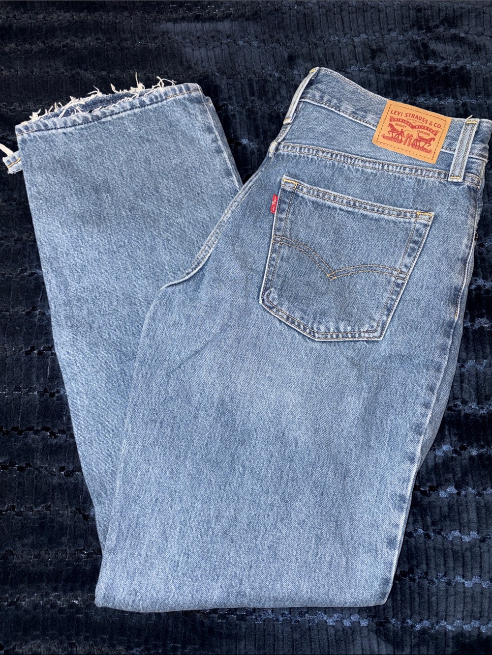 Levi's Women's Light Blue Baggy Jeans